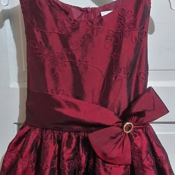 Jenny and Me Girl's Formal Embroidery Dress Events sz 16 FREE SHIPPING!! - Picture 2 of 11